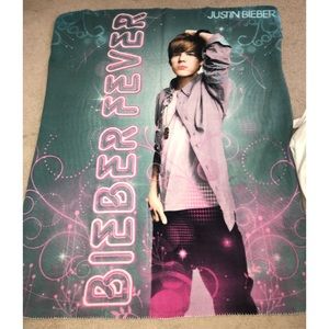 Justin Bieber blanket